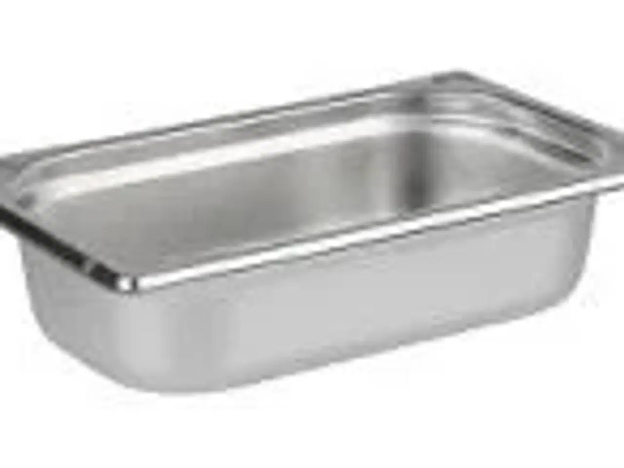 Billede 1 - 3 stk. Kantine stål 1/4 GN H100 mm 2,8 ltr APS