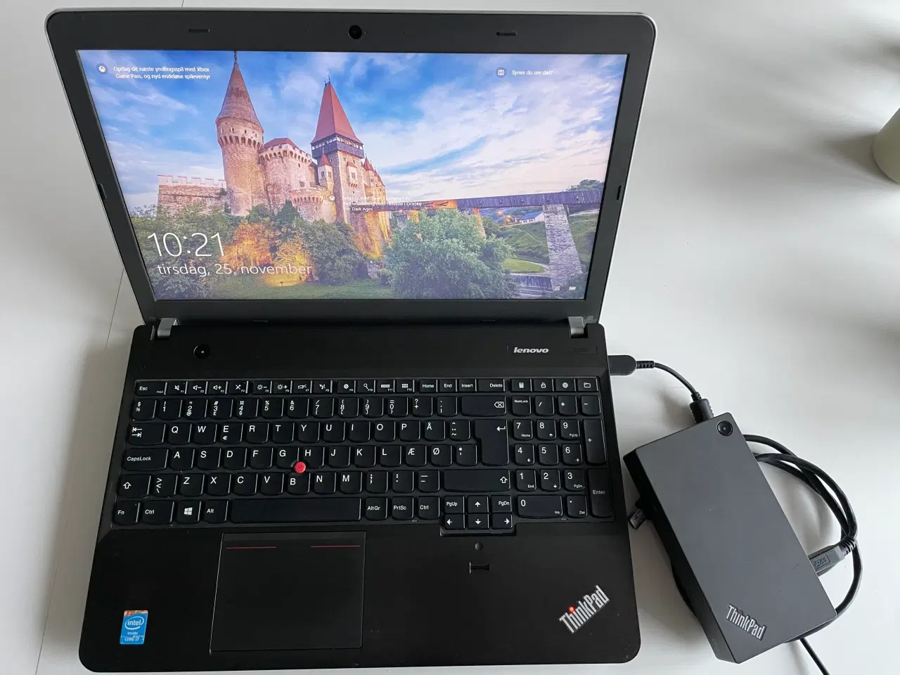 Billede 1 - 15” Lenovo i7 3 GHz 16GB Ram,NVIDIA grafik + Dock