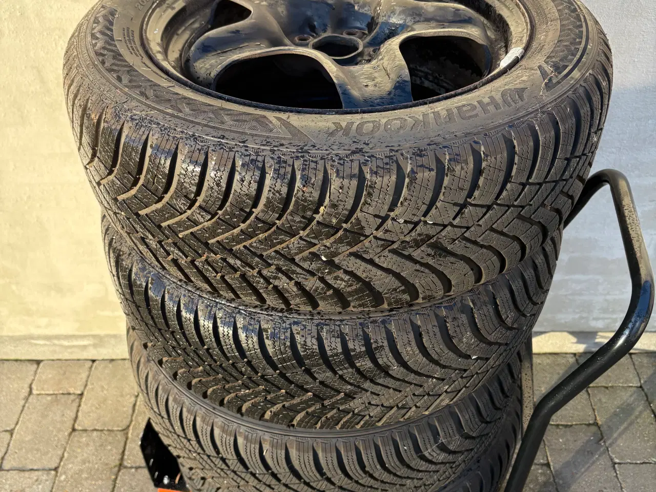 Billede 5 - 205-55-16 vinterdæk på fælge