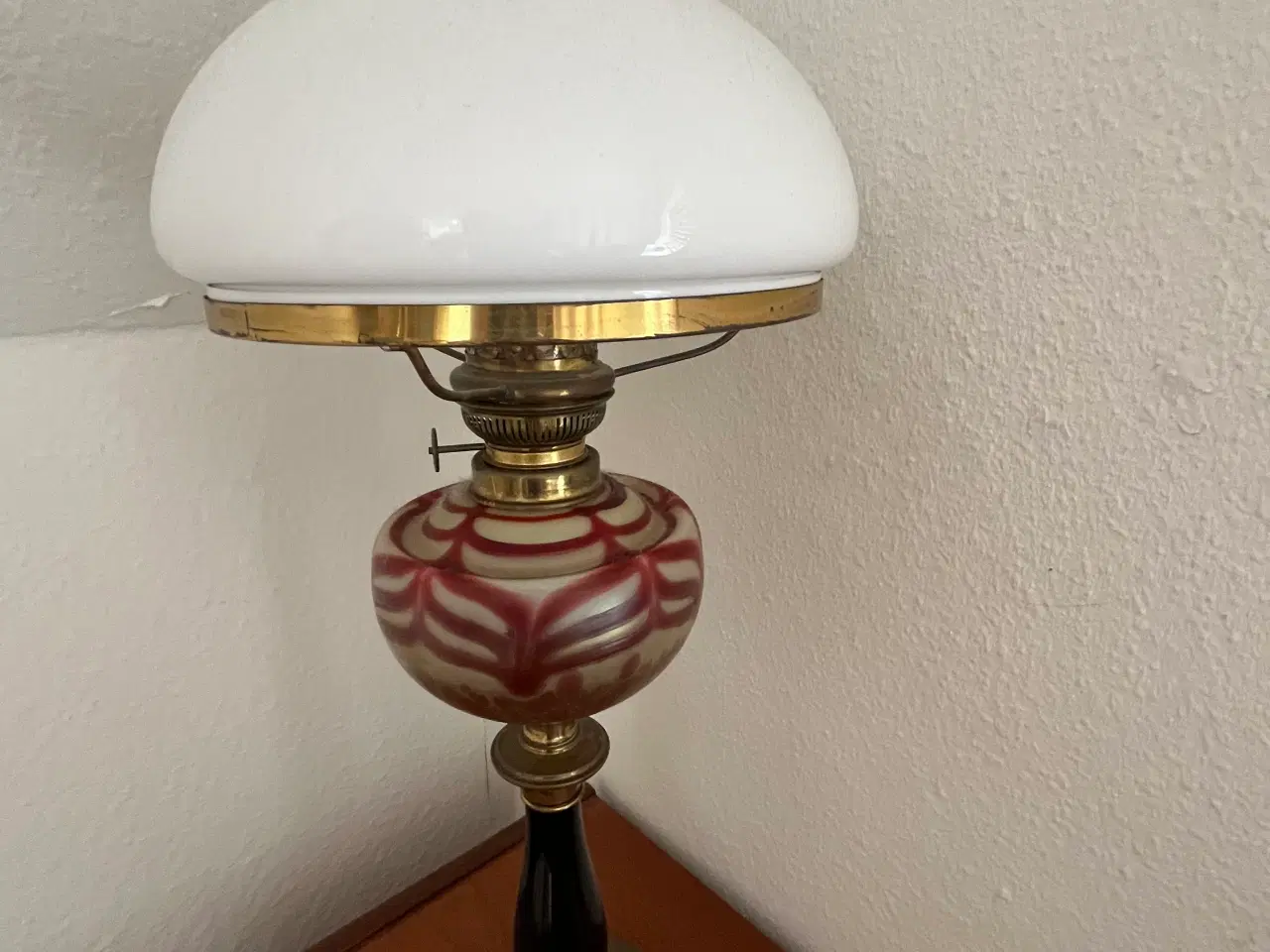 Billede 2 - Antik olie lampe 