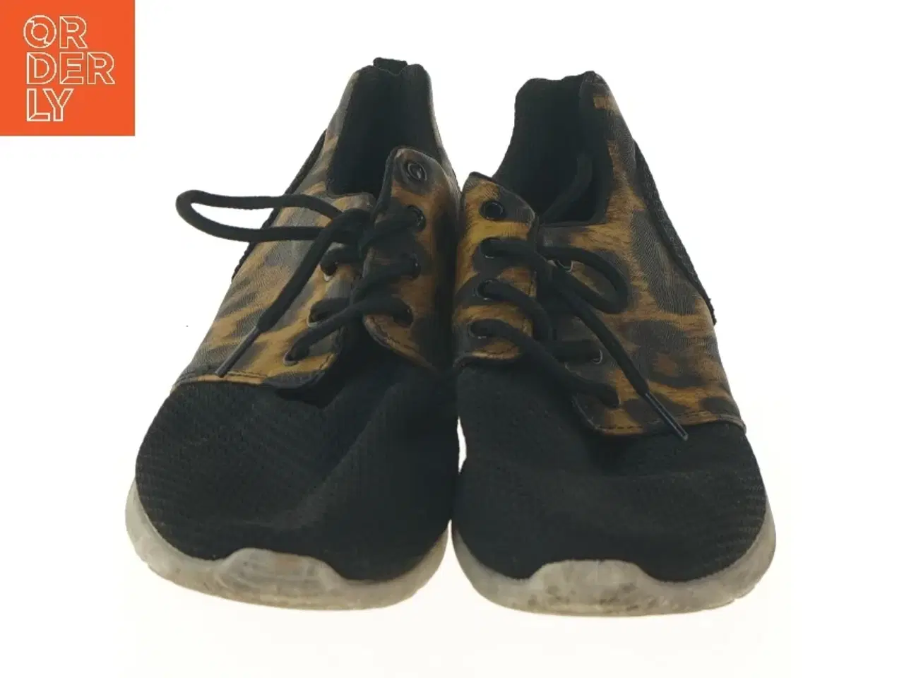 Billede 4 - Sneakers med leopardmønster str. 38 (str. 38 )