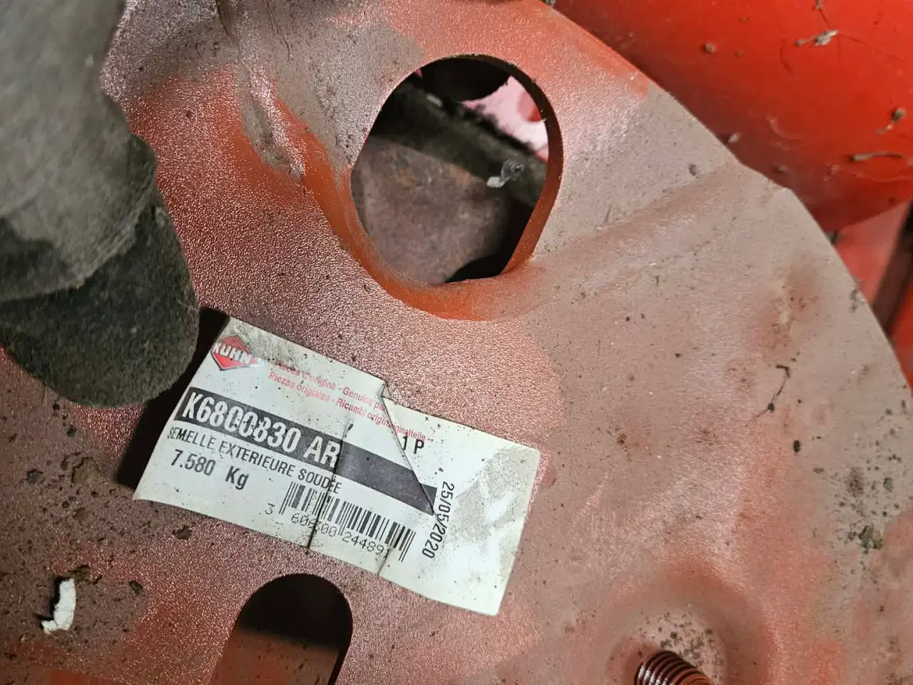 Billede 6 - Reservedele til Kuhn FC skårlægger