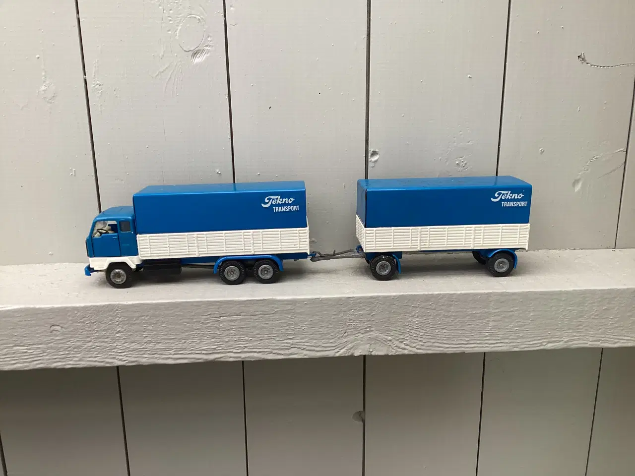 Billede 2 - TEKNO, lastbil med anhænger SOLGT!