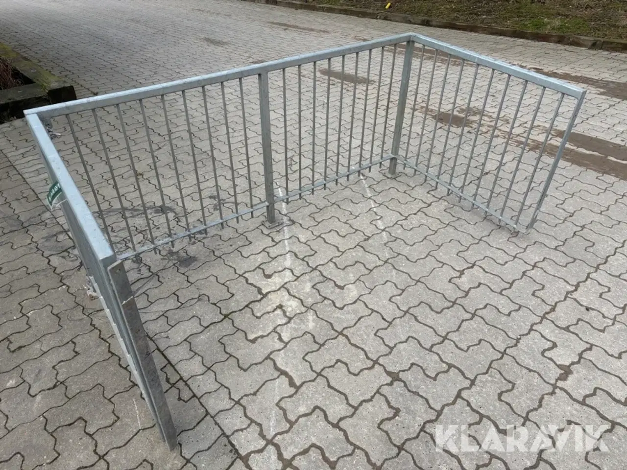 Billede 3 - Gelænder med låge varmegalvaniseret