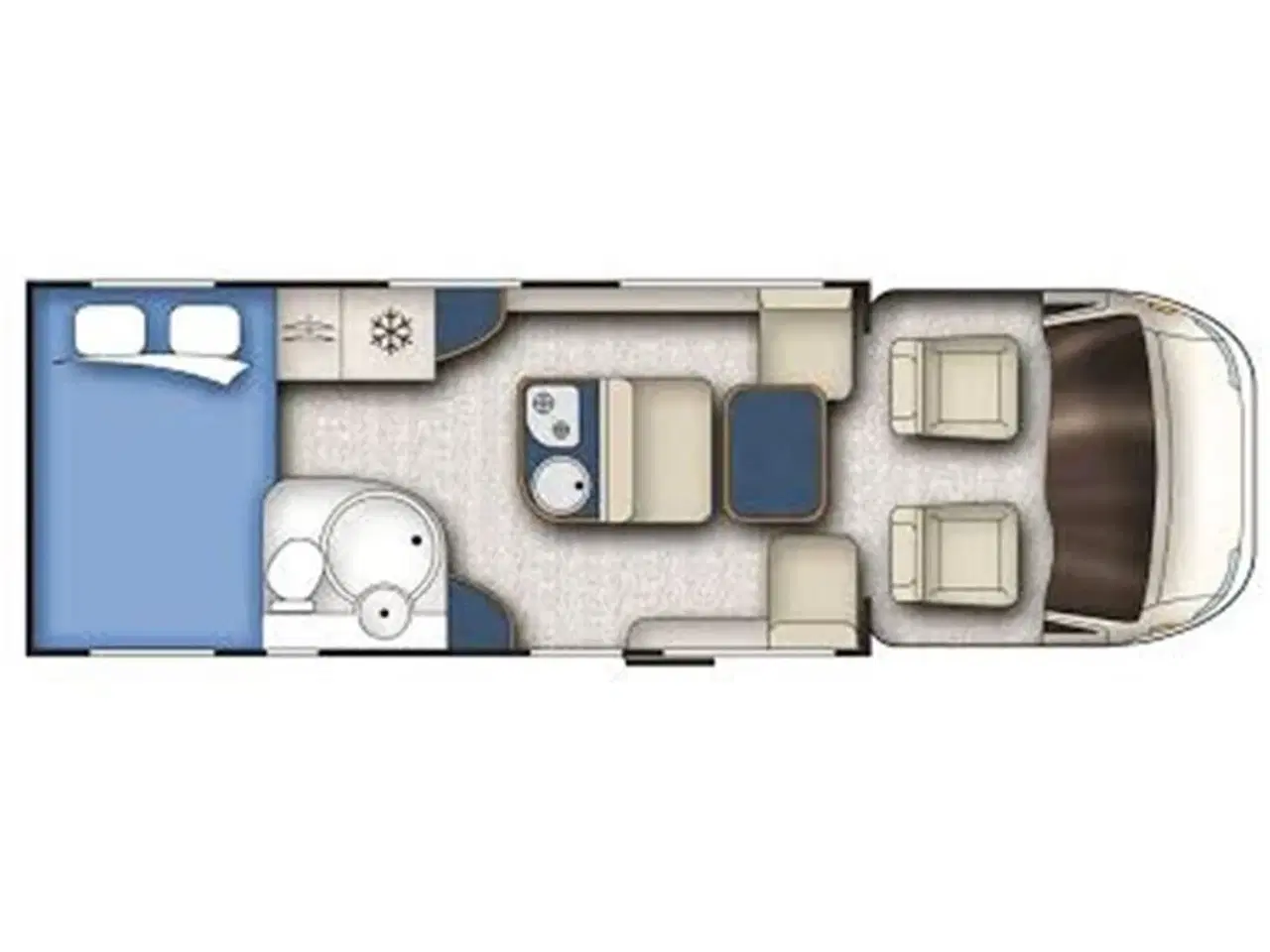 Billede 5 - 2012 - Chausson Sweet Garage   Specialindretning - skal ses.