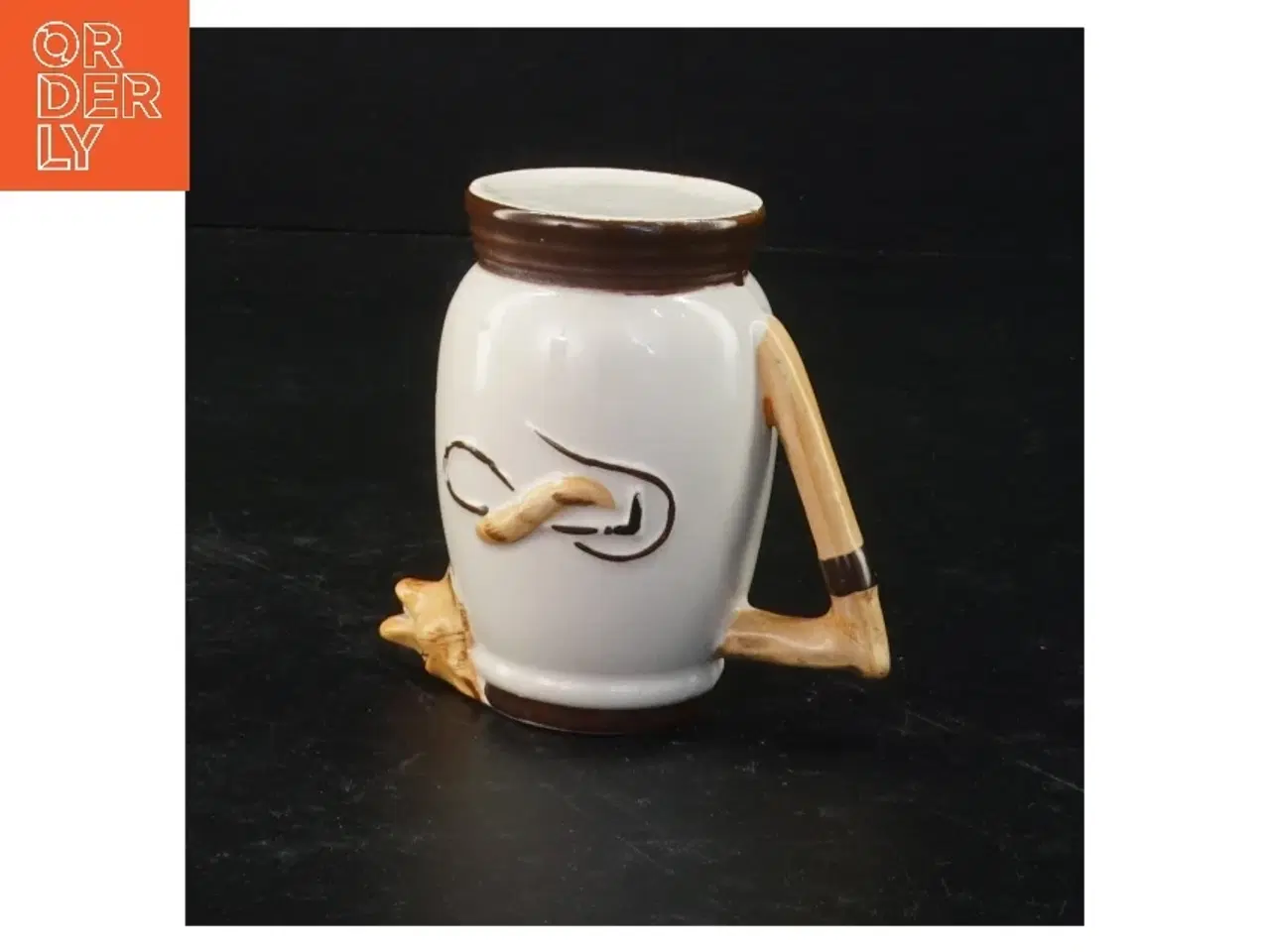 Billede 4 - Keramik kande formet som en ræv (str. 8,5 x 9 x 6 cm)