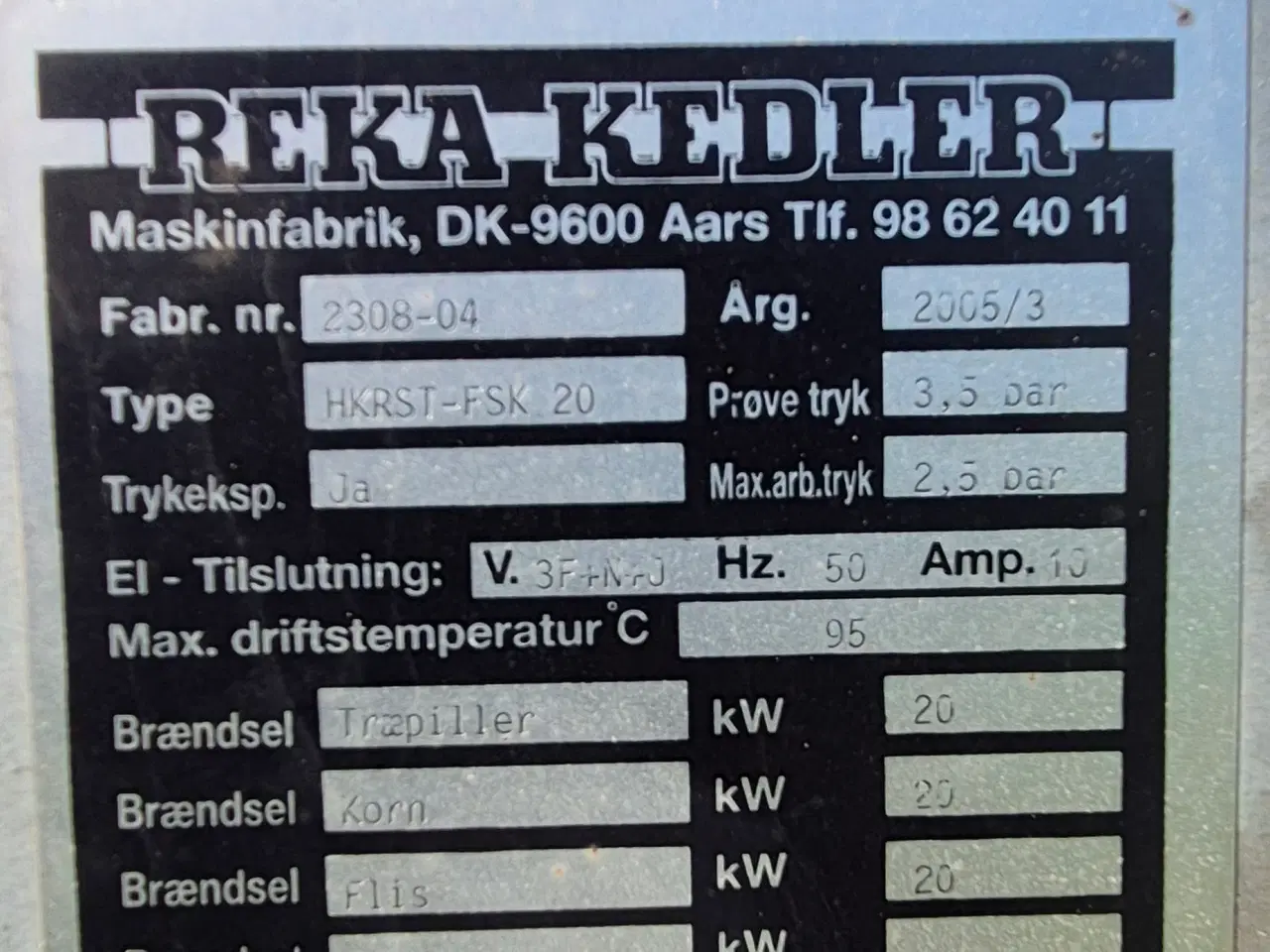 Billede 7 - Reka Stokerfyr 20 KW