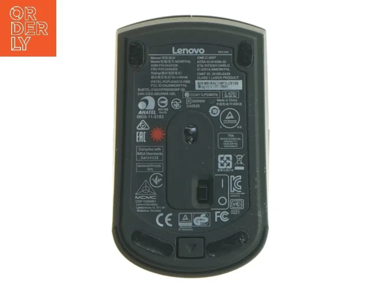 Billede 4 - Lenovo trådløs mus fra Lenovo (str. 9,5x5,5 cm)