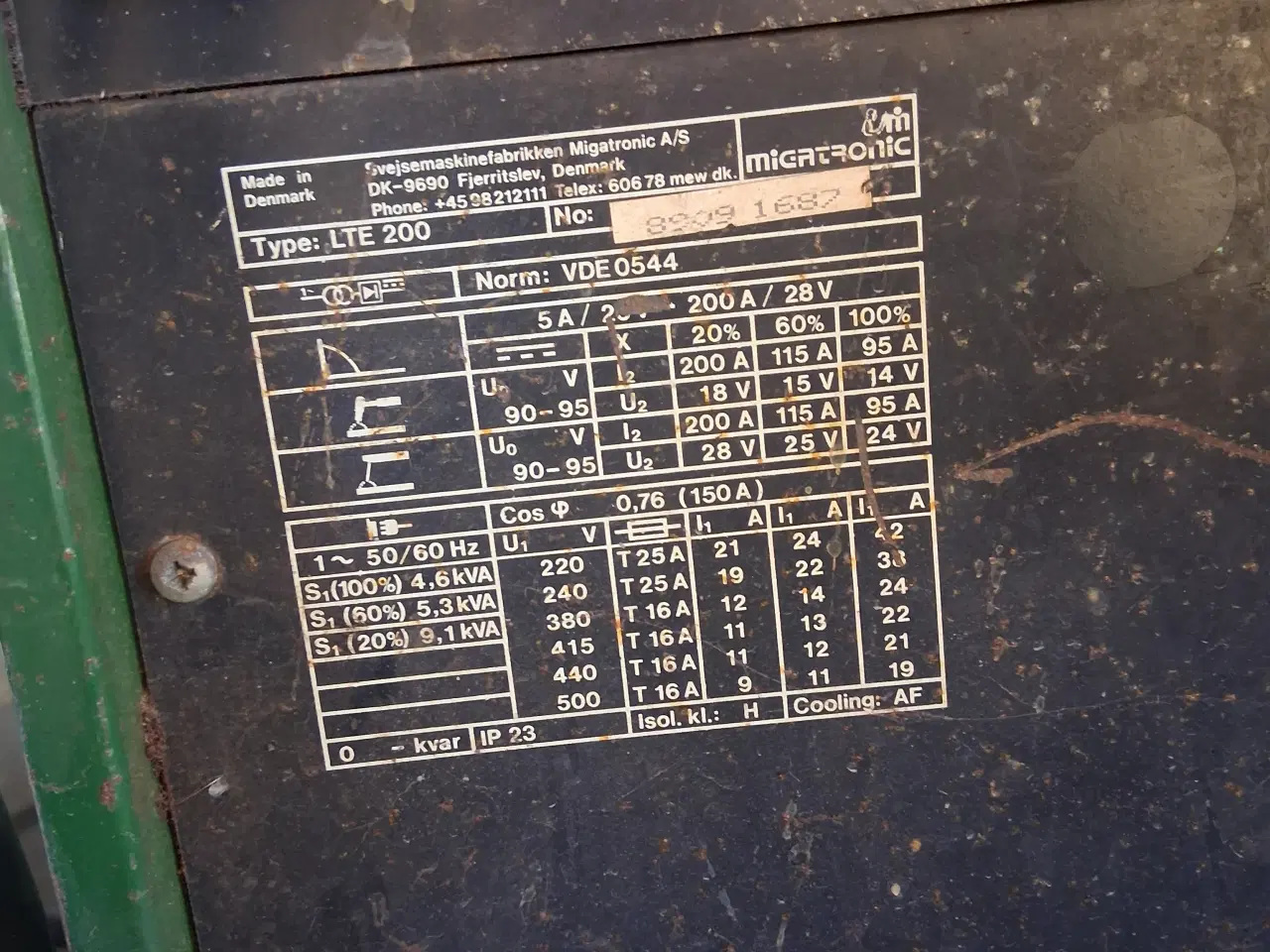 Billede 3 - Migatronic LTE 200  LEHF