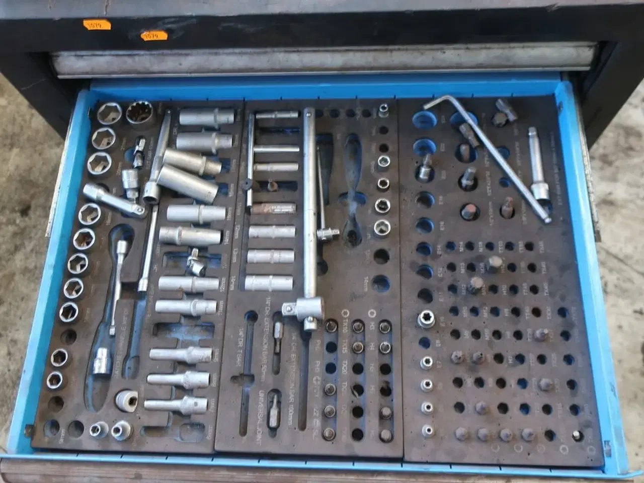 Billede 8 - Værktøjsvogn med div. Værktøj