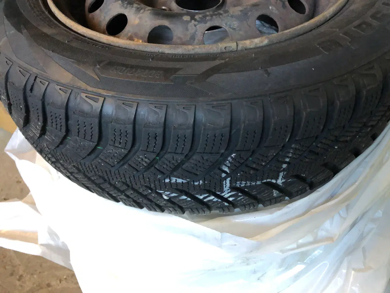 Billede 2 - Vinterdæk på stålfælge