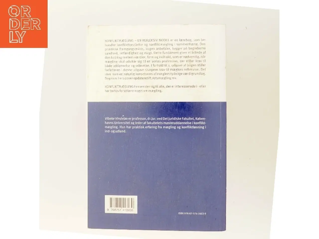 Billede 3 - Konfliktmægling : en refleksiv model af Vibeke Vindeløv (Bog)