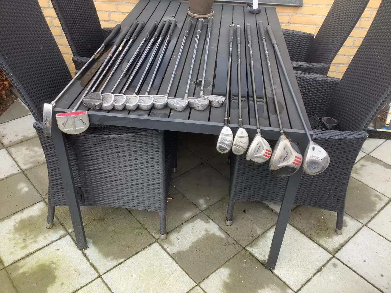 Billede 2 - Golfsæt med elvogn