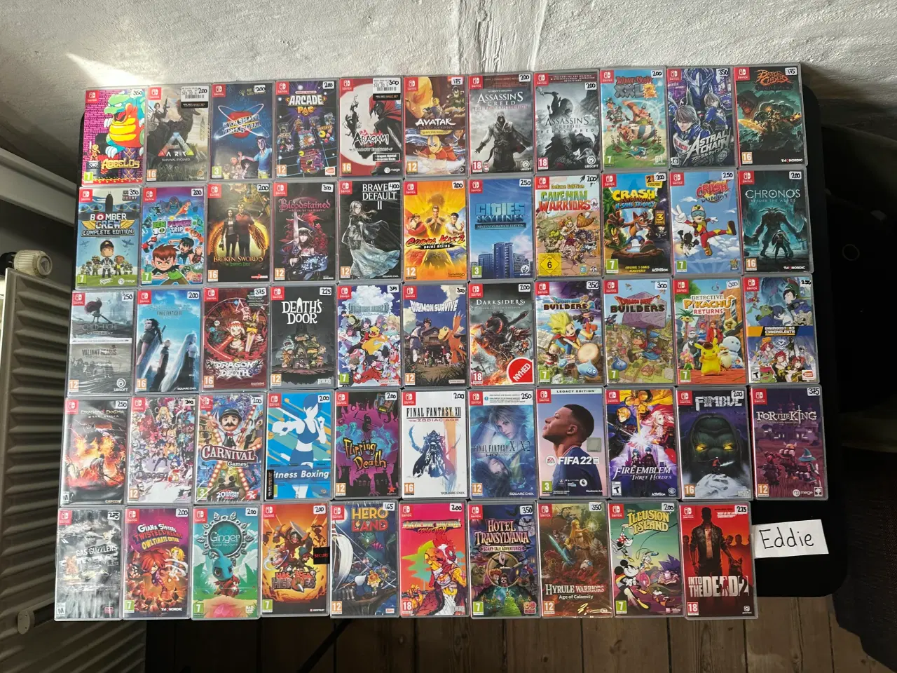 Billede 2 - 130 stk Nintendo Switch Spil Sælg
