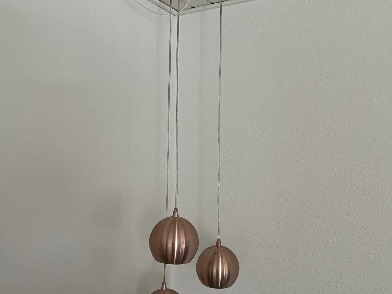 Billede 1 - Loftlampe ( pendel ) kobber