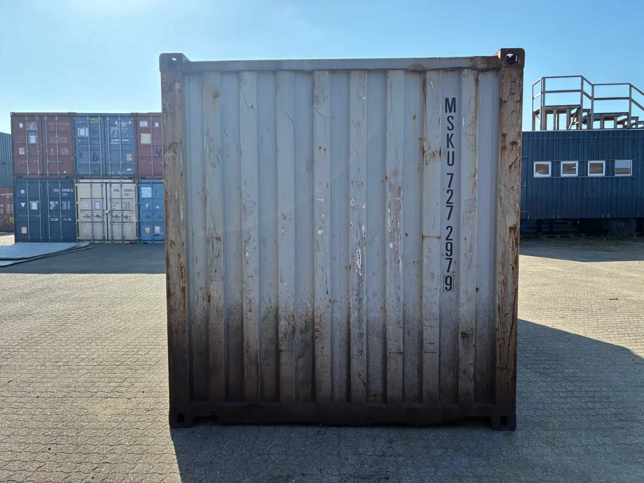 Billede 4 - 20 fods Container- ID: MSKU 727297-9