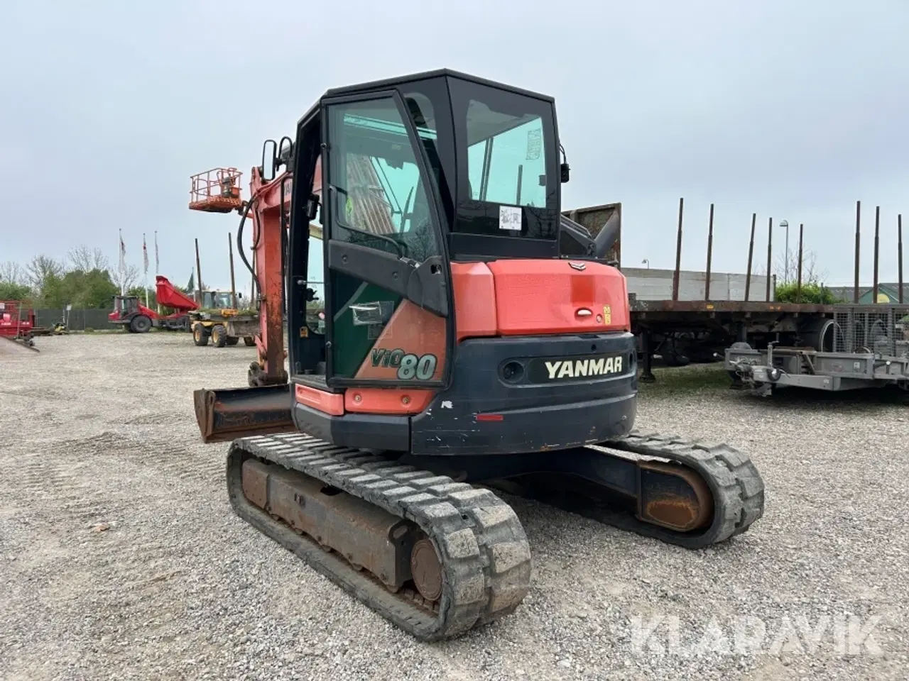 Billede 4 - Gravemaskine Yanmar VIO 80 - 1A