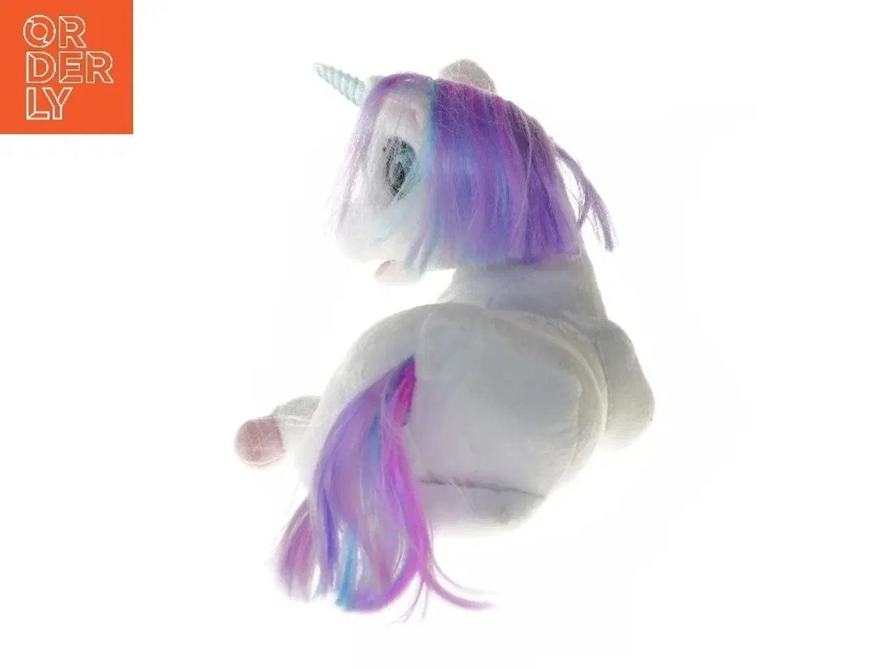 Billede 3 - Bamse enhjørning (str. 40x19x28 cm)