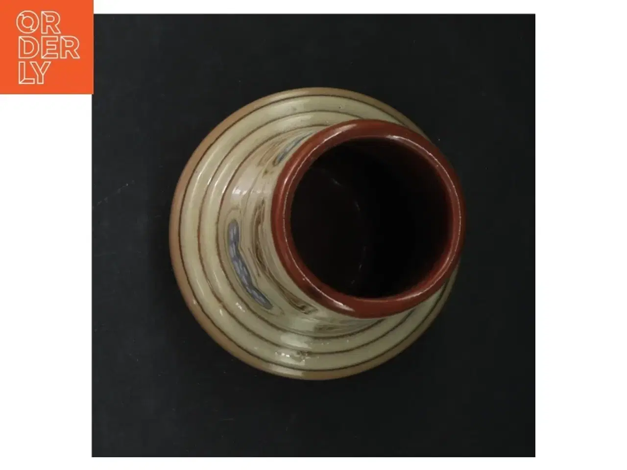 Billede 2 - Keramik vase (str. Ø 7 cm. længde, 18 cm)