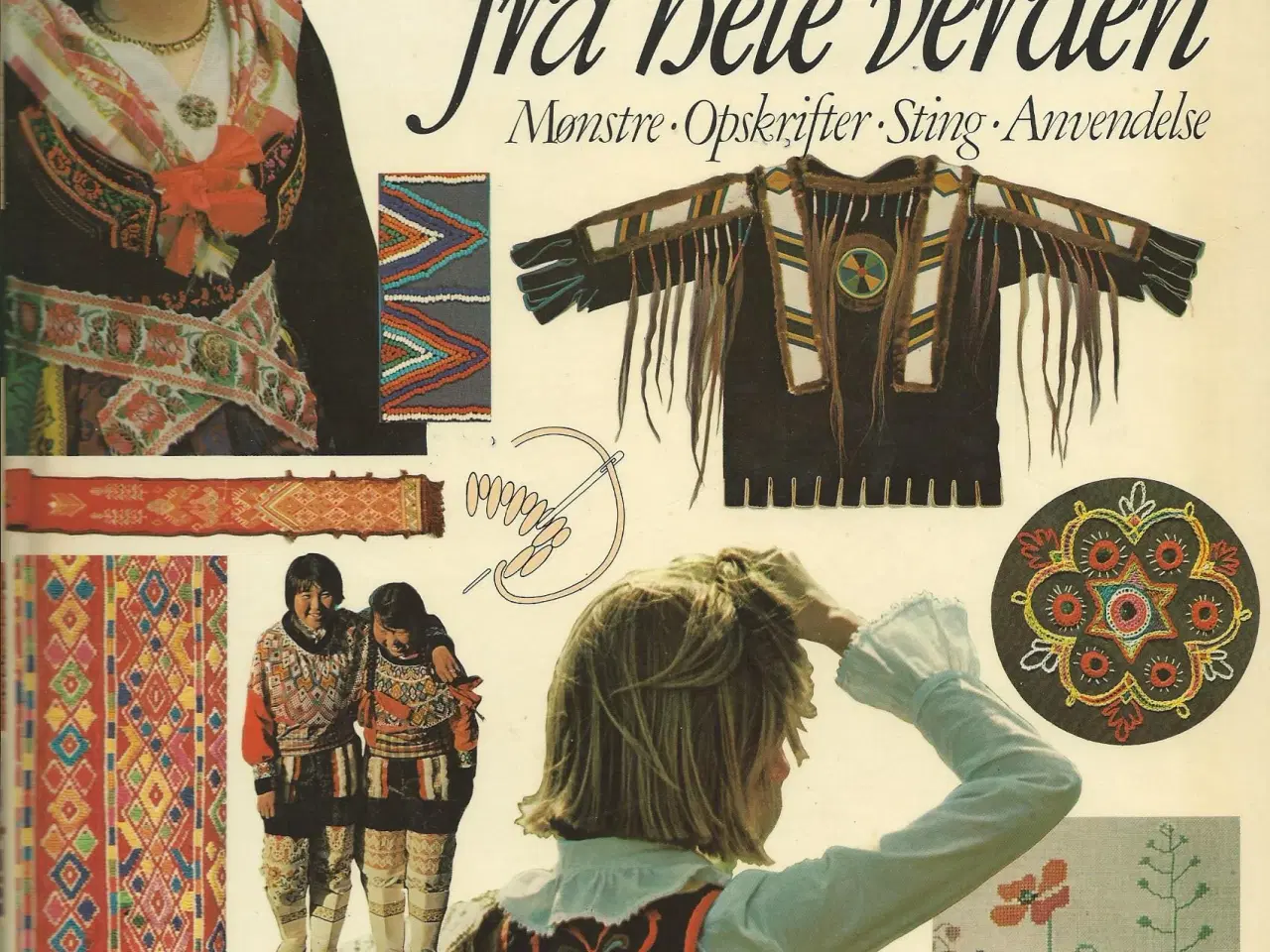 Billede 2 - Patchwork Sammentræksmønstre Broderi Silkemaling