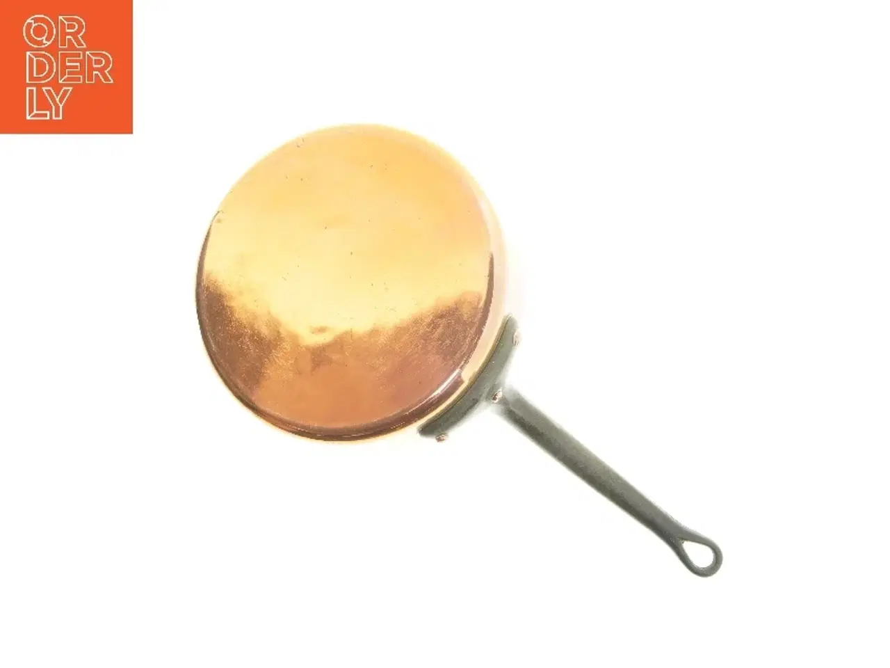 Billede 3 - Kobber stegepande (str. Ø 26,5x7,5 cm)