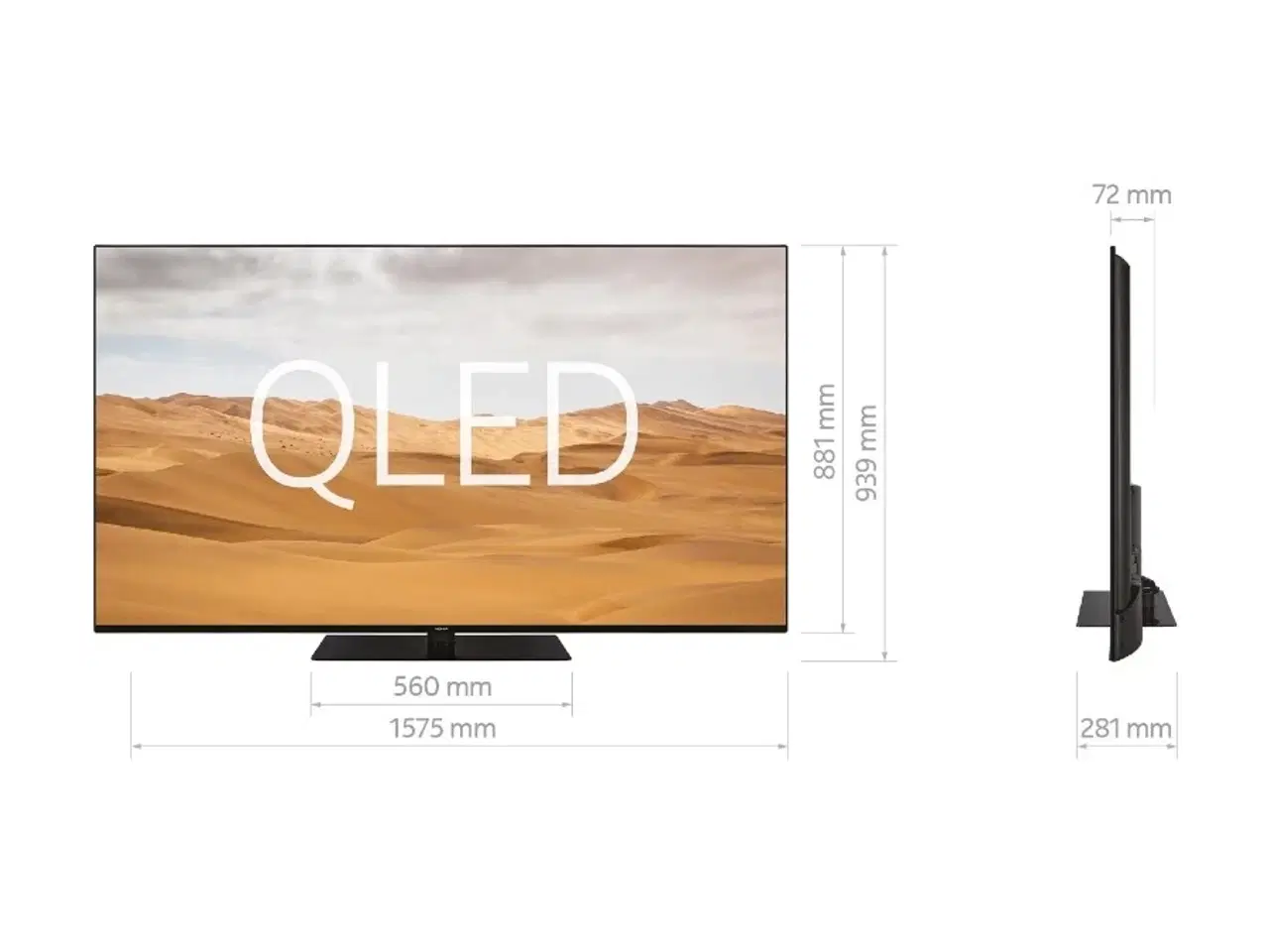 Billede 5 - 70" 4K UHD QLED Android TV med indbygget Chromecas