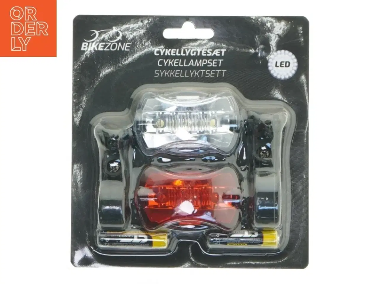 Billede 1 - BikeZone cykellygtesæt fra BikeZone