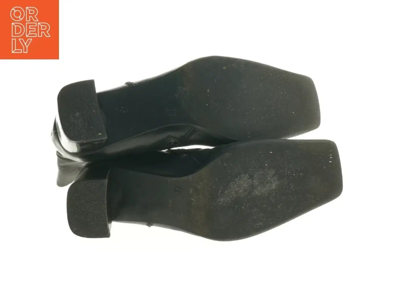 Billede 3 - Sort støvler med spænde, størrelse 38 (str. 38 )