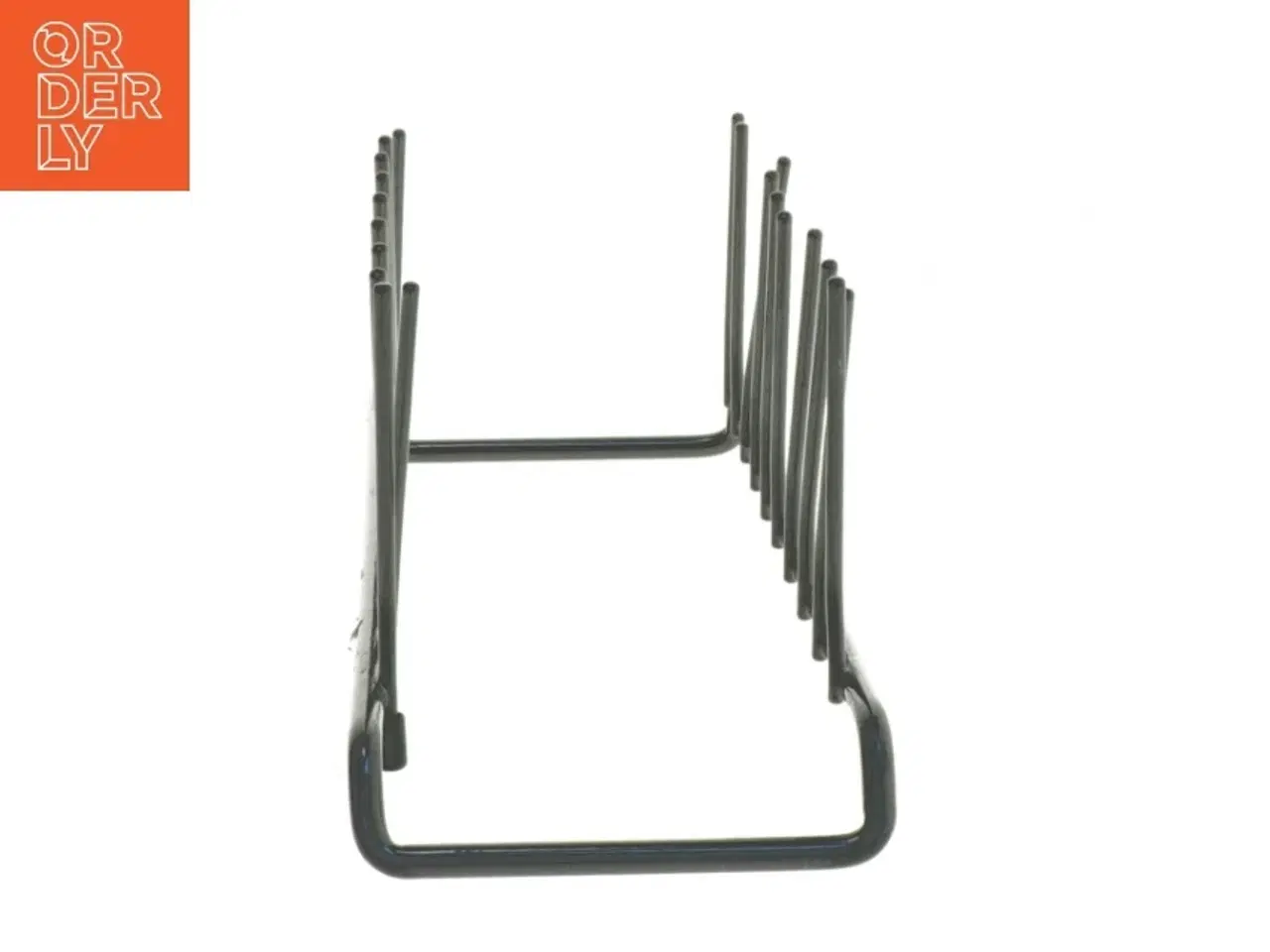 Billede 2 - Sort tallerkenholder (str. 28x8,5 cm)