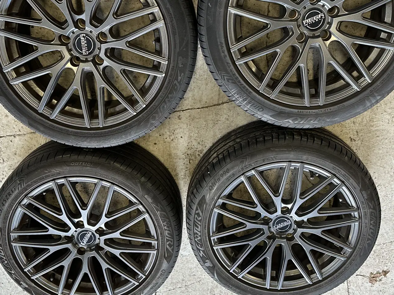 Billede 5 - Alufælge 5x112 R17 Mega Wheels