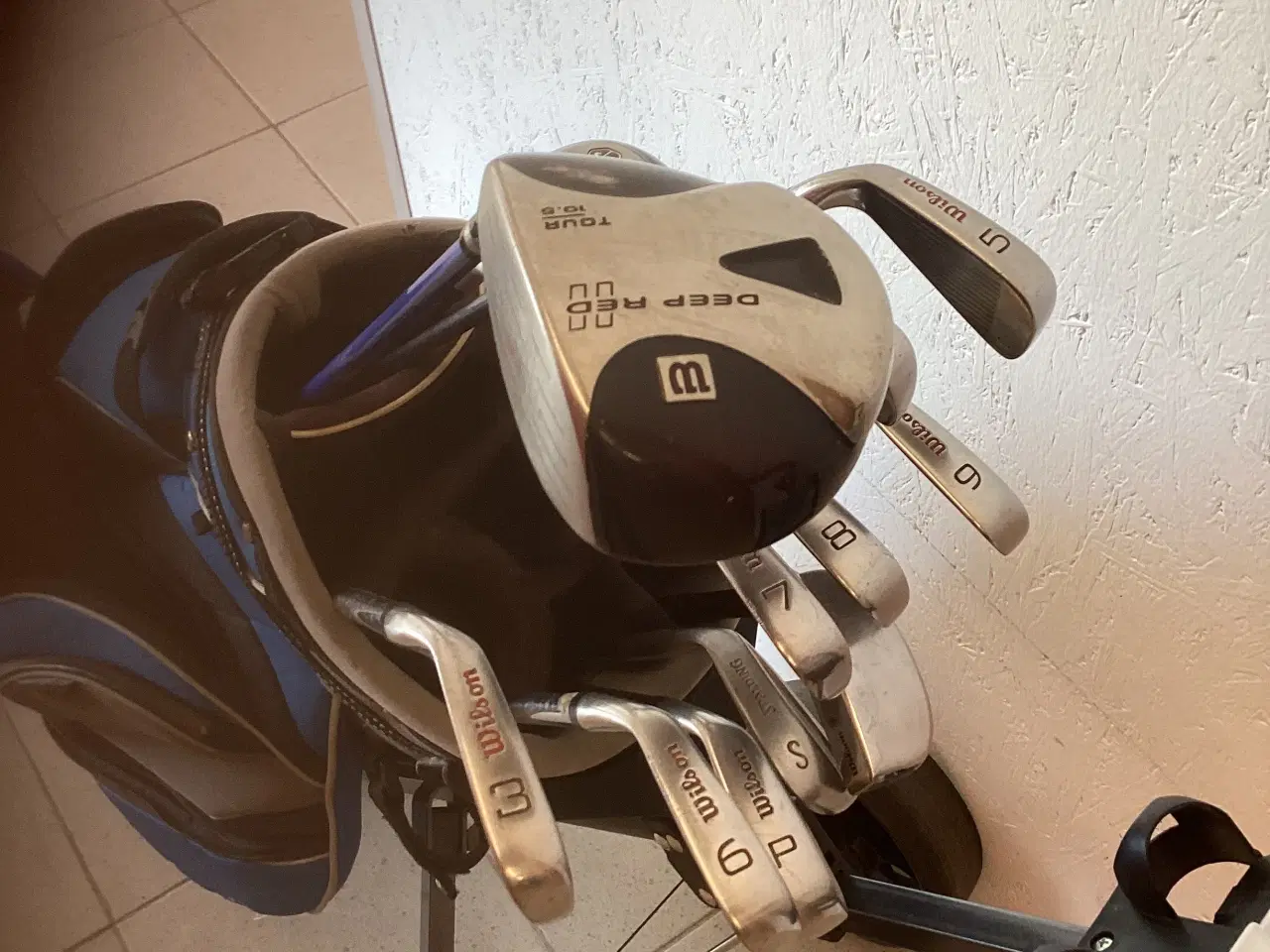 Billede 4 - Golfsæt vogn bag og vilson udstyr mm.