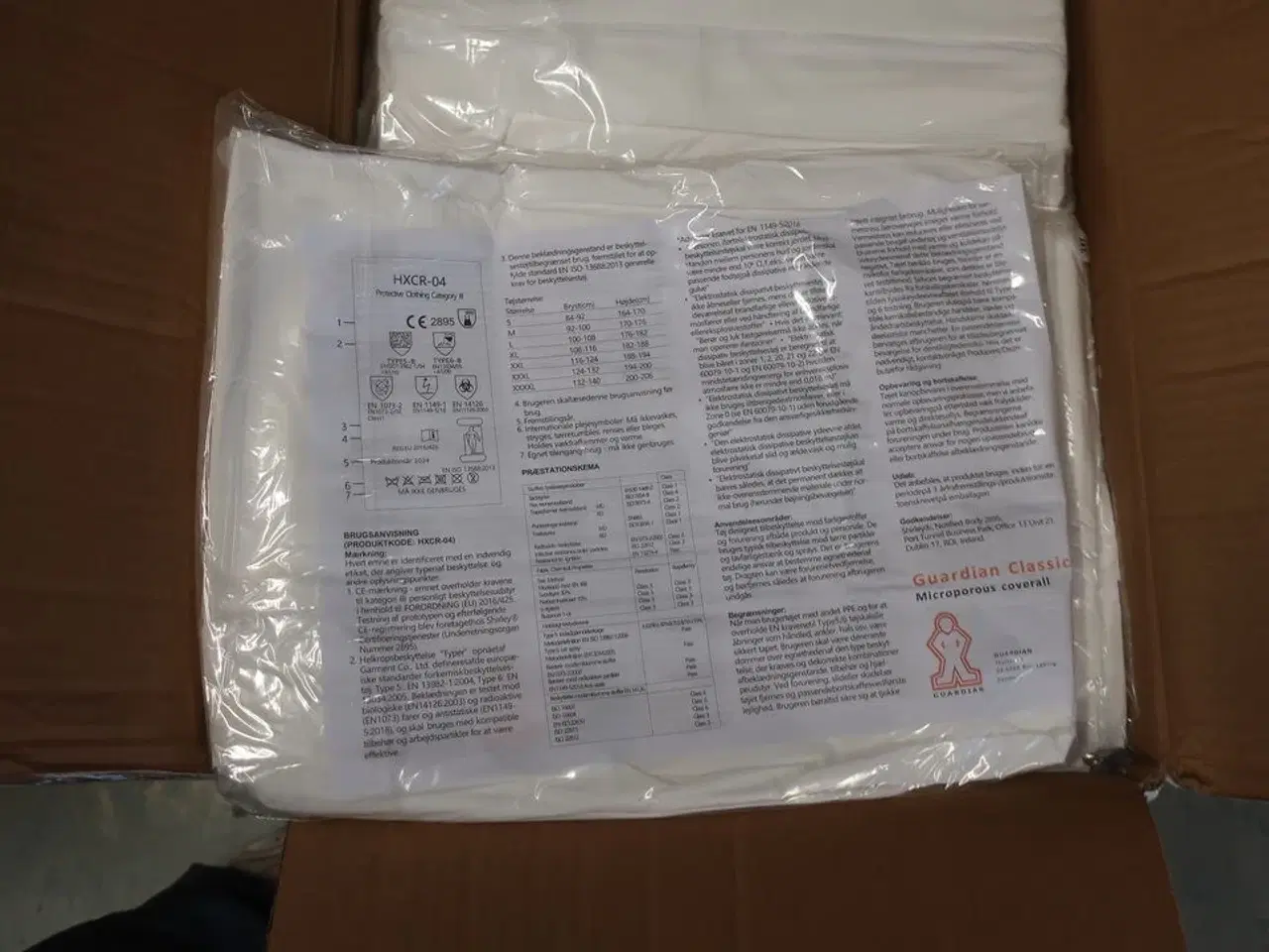 Billede 6 - Heldragt GUARDIAN CLASSIC type 5/6 3XL (50 stk.)