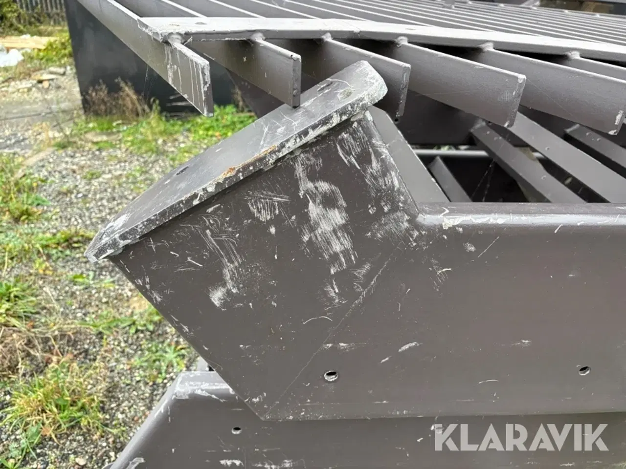 Billede 9 - Galvaniseret trapper inkl gelænder 7 styk