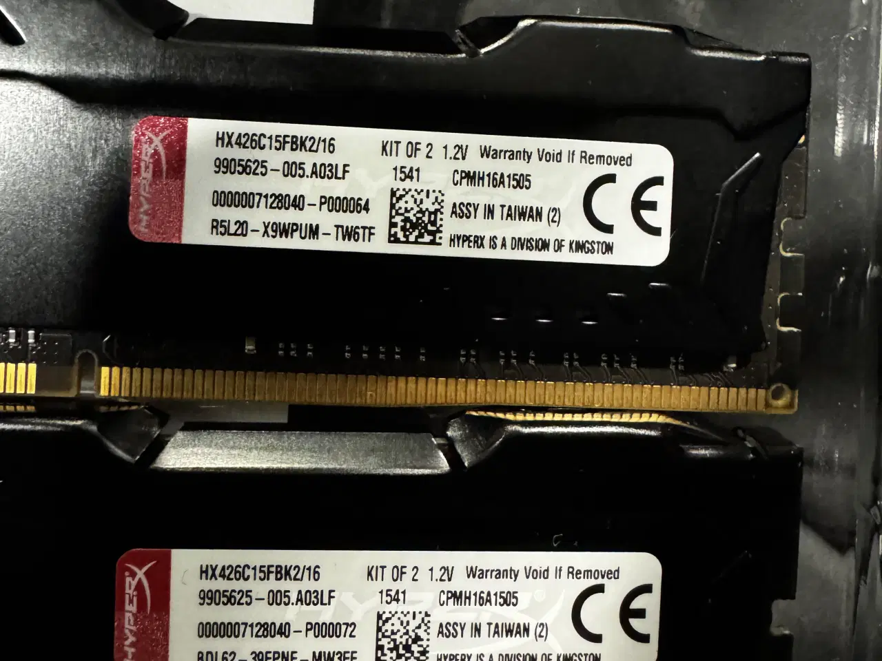 Billede 4 - Kingston HyperX Fury DDR4 RAM – 16 GB (2×8 GB) – 2