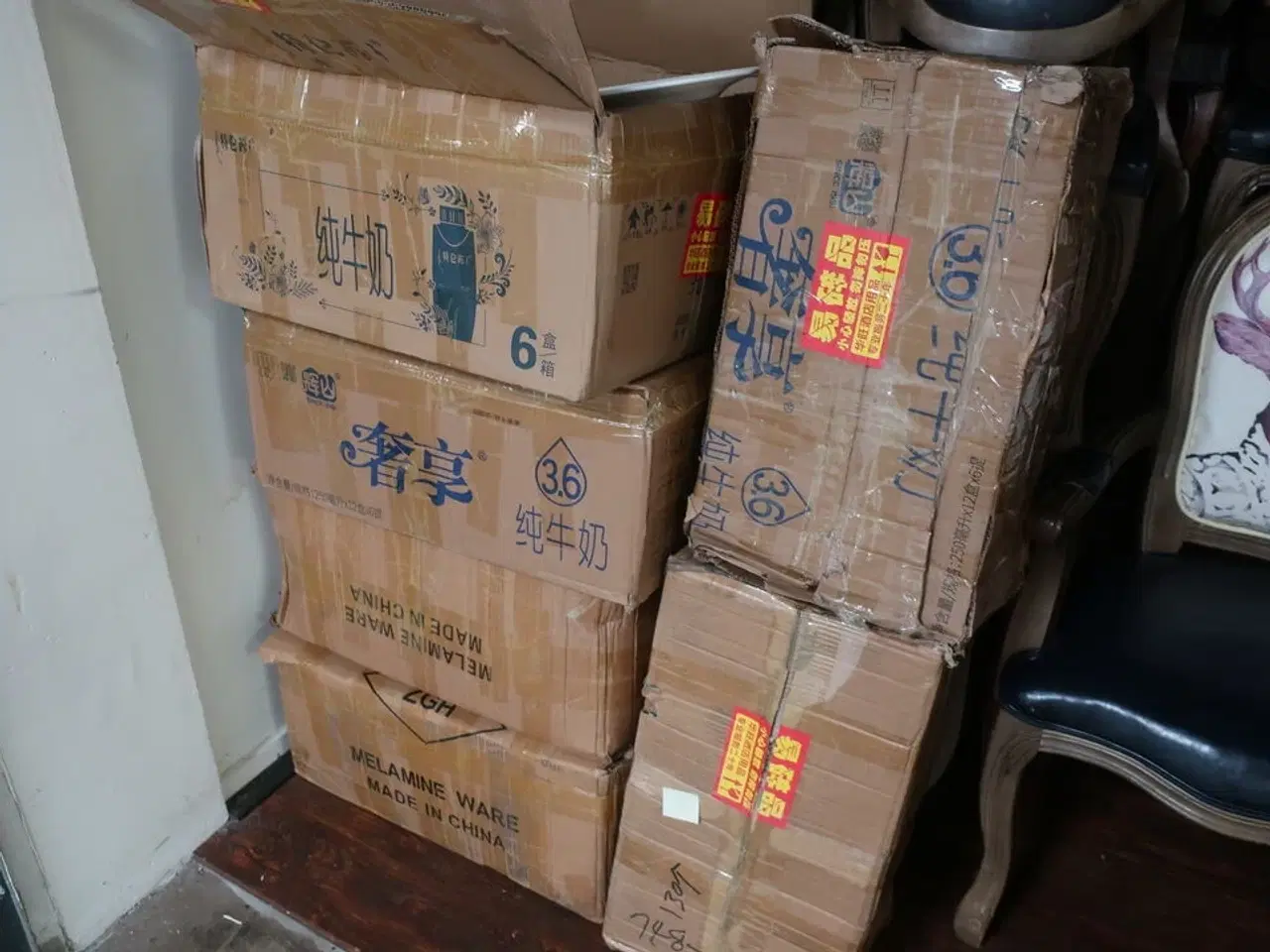 Billede 2 - 6 kasser melamin tallerkner