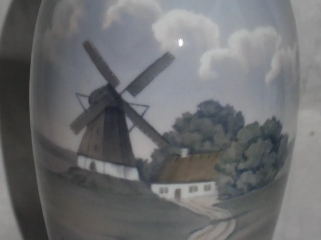 Billede 2 - Vase med Mølle fra Bing og Grøndahl