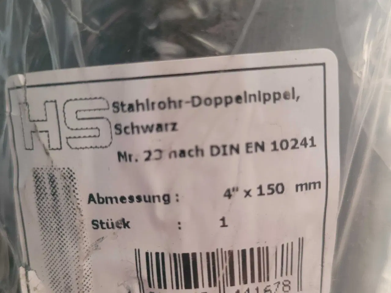 Billede 3 - Nippelrør 4"x 150