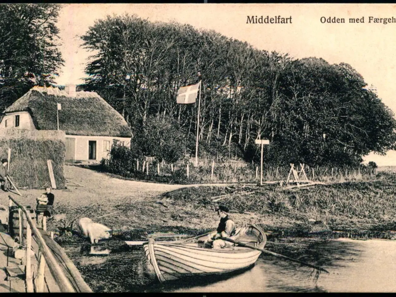 Billede 1 - Middelfart - Odden ved Færgehuset - Peter Alstrup 618 - Brugt