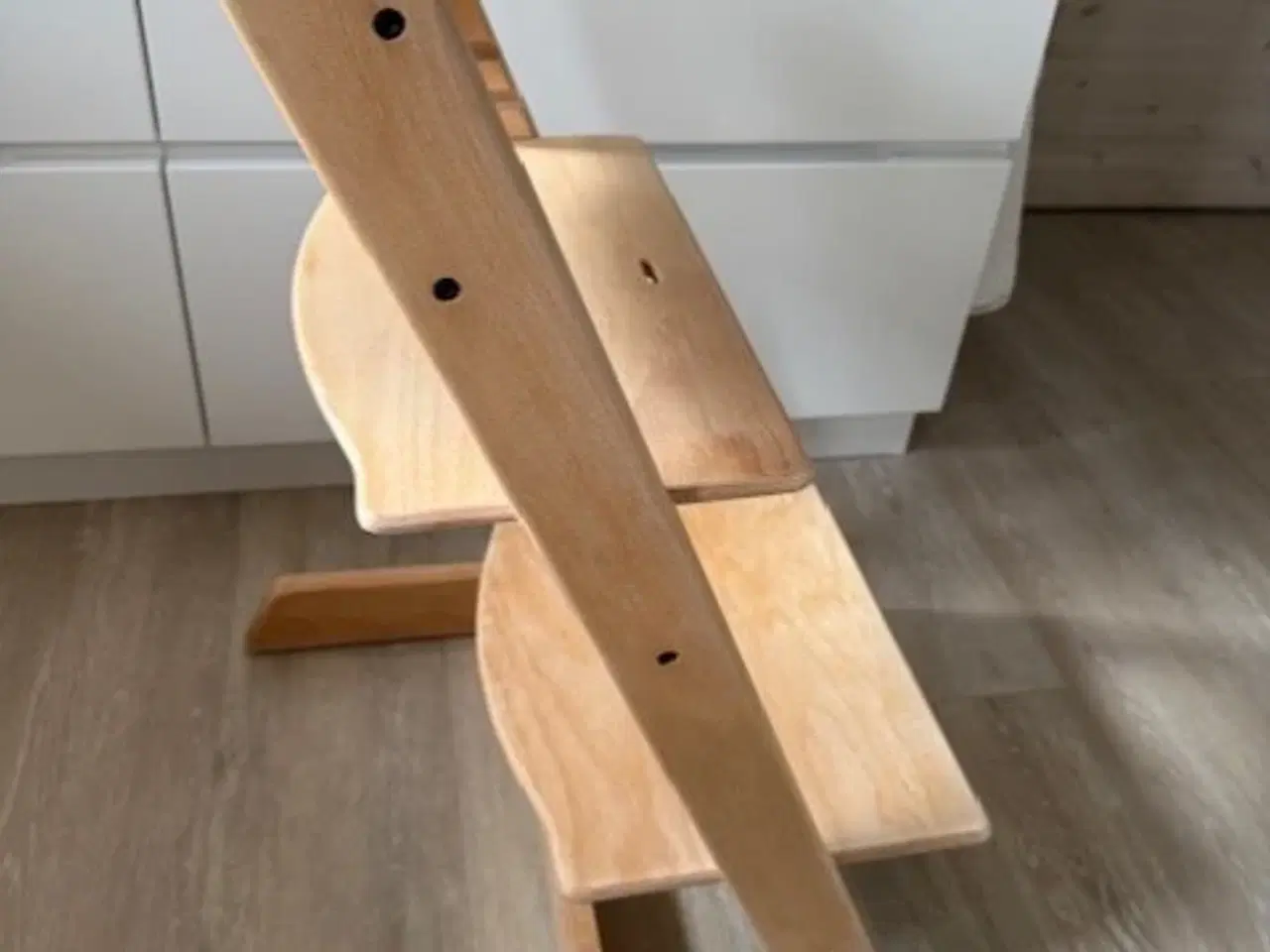 Billede 4 - Trip Trap Højstol Massiv Bøg, Rigtig Flot og Velh.
