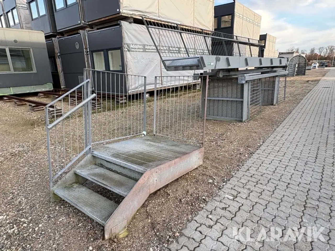 Billede 2 - Trappe med 2 repos’er og gelænder