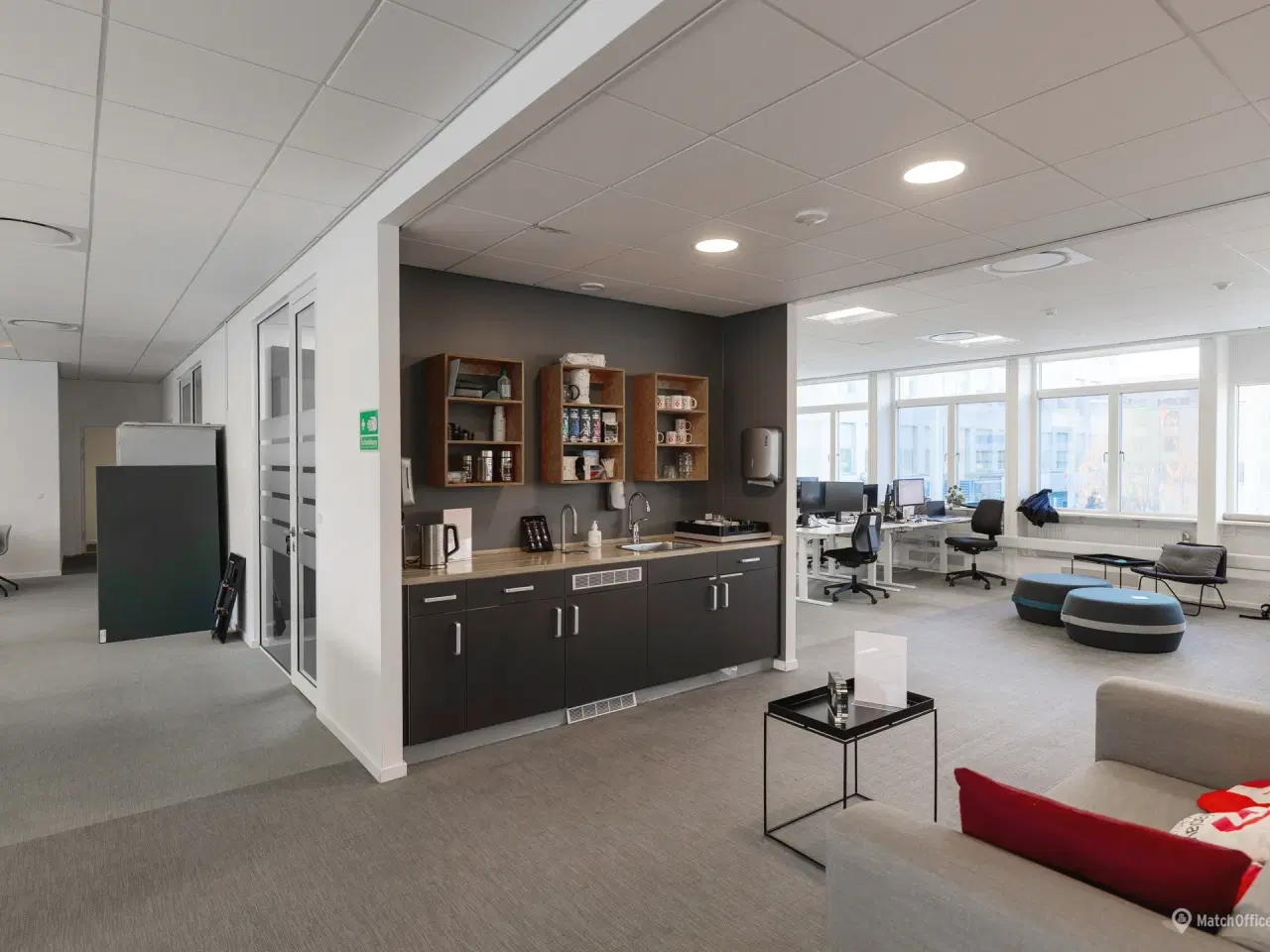 Billede 6 - Effektivt kontor med fælles kantine
