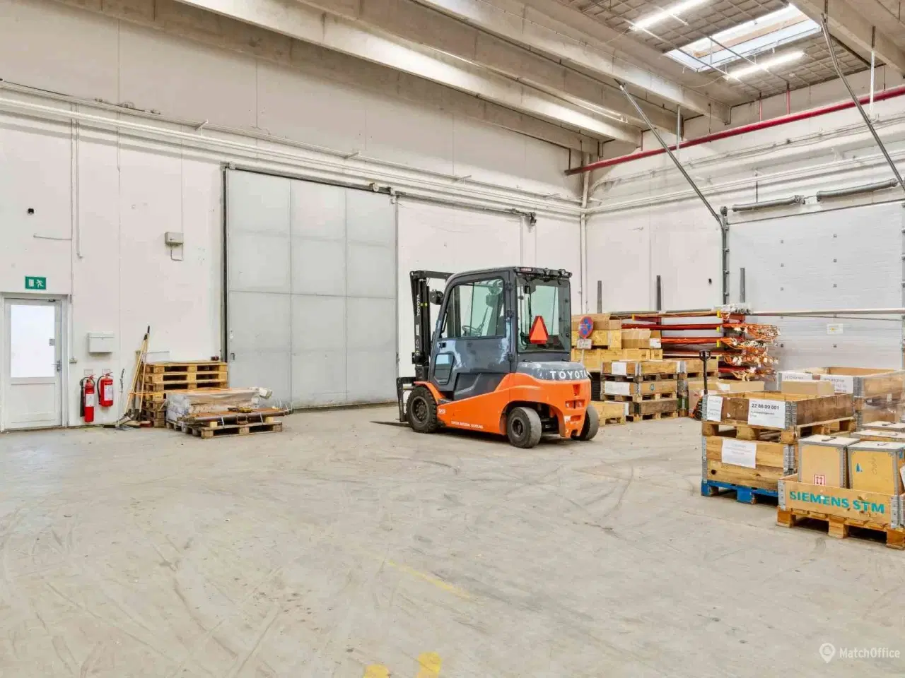 Billede 5 - Effektiv last mile-løsning med lyst kontorafsnit