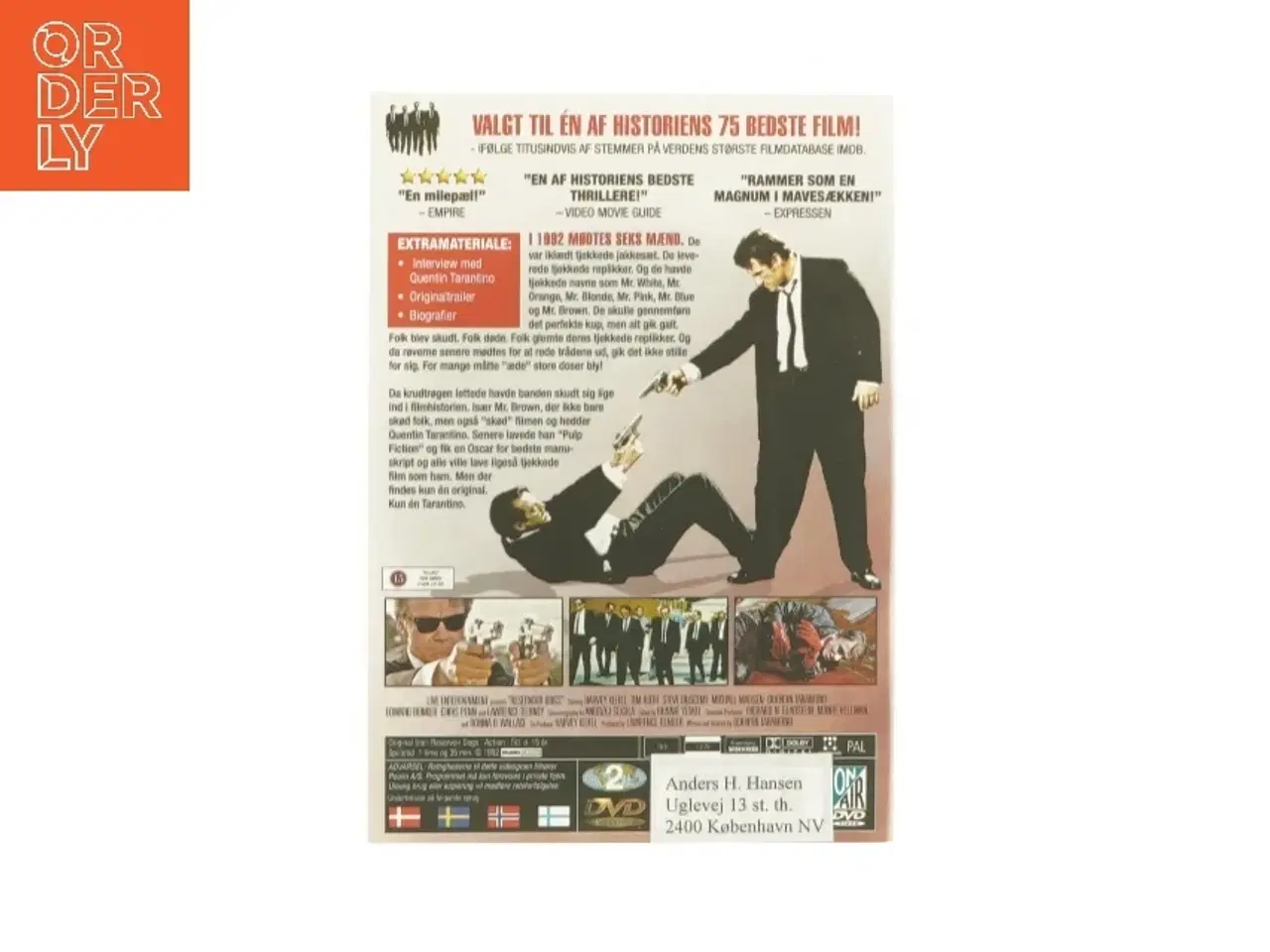 Billede 2 - Reservoir dogs (DVD)