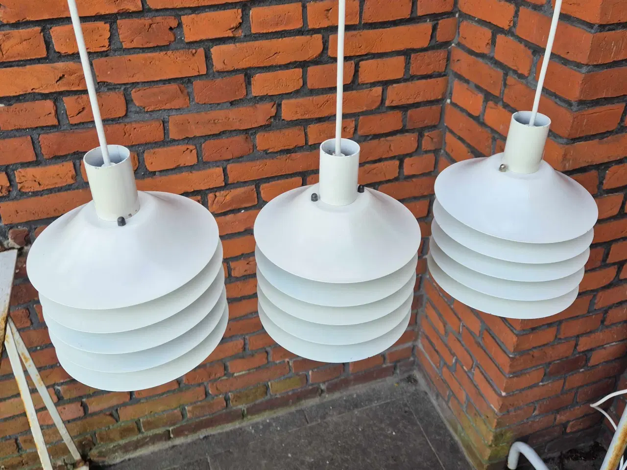 Billede 3 - Tre herlige lamellamper fra ABO Randers