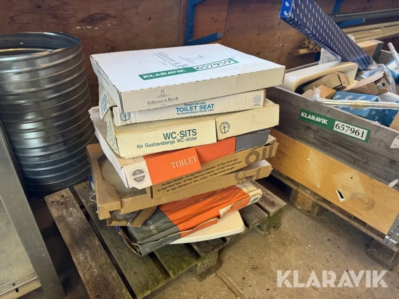 Billede 1 - Toiletsæder 11 styks LOT