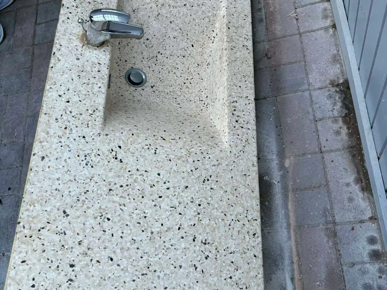 Billede 1 - Terrazzo håndvask