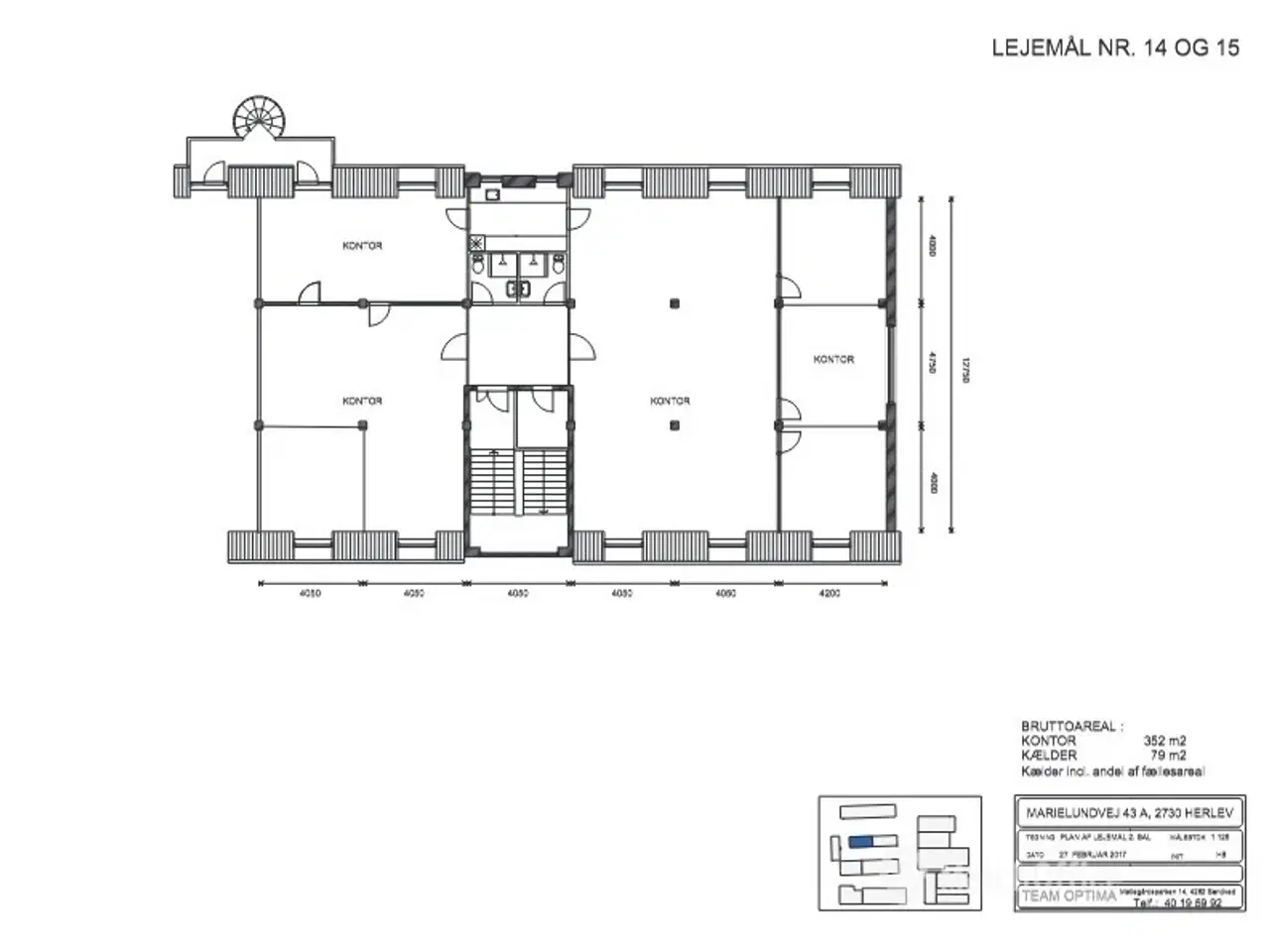 Billede 17 - Flotte kontorlokaler på 2. sal beliggende i gennemgribende istandsat erhvervspark