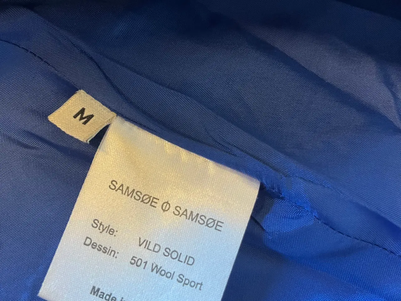 Billede 3 - Samsøe & Samsøe frakke str. M (lille i str)