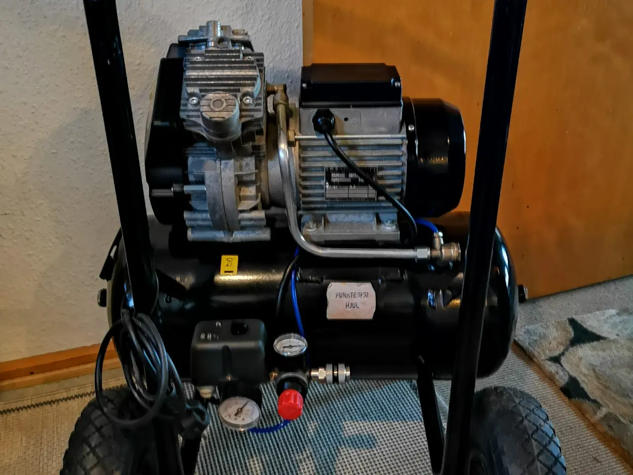 Billede 4 - Tjep Kompressor, 25/240-2, Med 20 m slange,25 l ,1