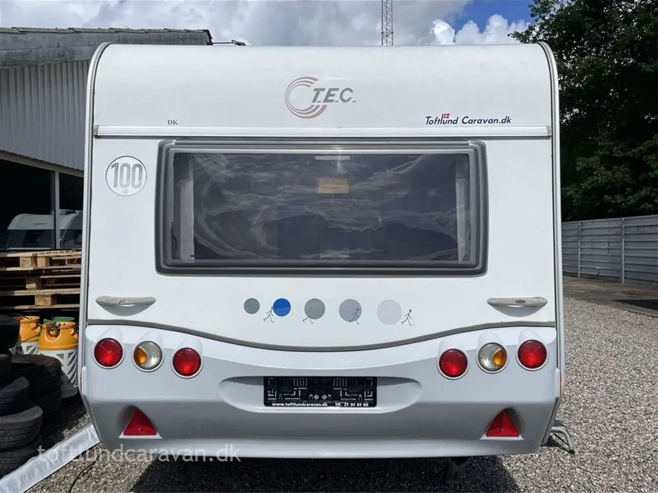 Billede 9 - 2008 - T.E.C. Travelbird 415 DB   LETVÆGTS-VOGN KUN 770 KG ! SUPERTILBUD- hvem kommer først ? Finansiering FRA KUN kr. 999,- pr. mdr.